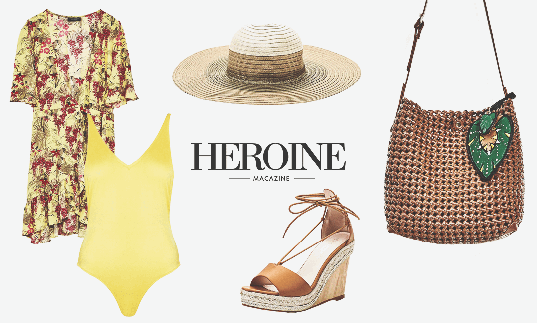 Пляжный образ №1 от редакции журнала Heroine