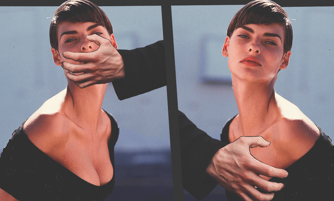 Жертва сексуальных домогательств