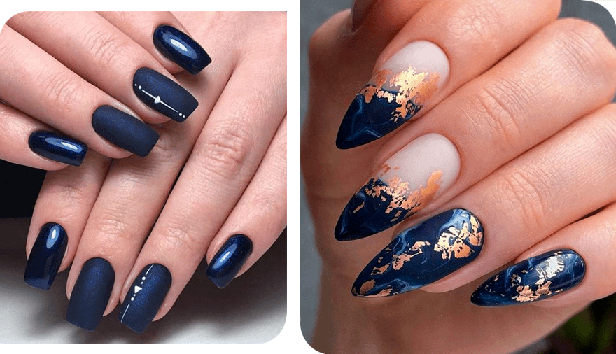 осенний маникюр 2022