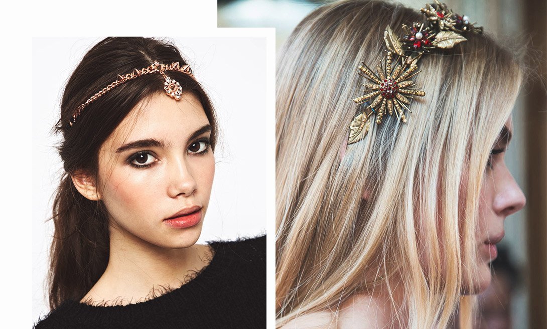 Ободки для волос в восточном стиле