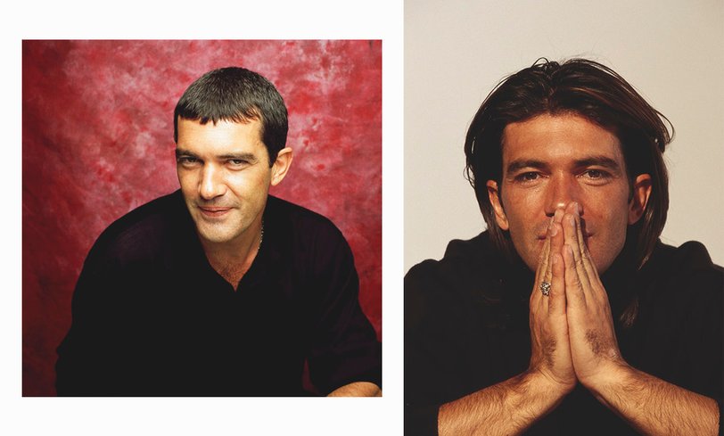 Антонио Бандерас прическа