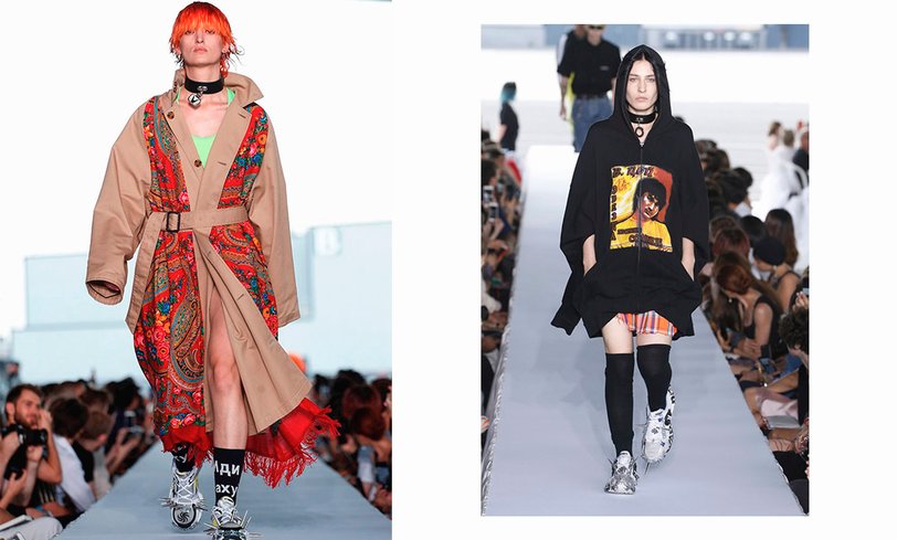 Vetements грузинского дизайнера Гвасалии, фото