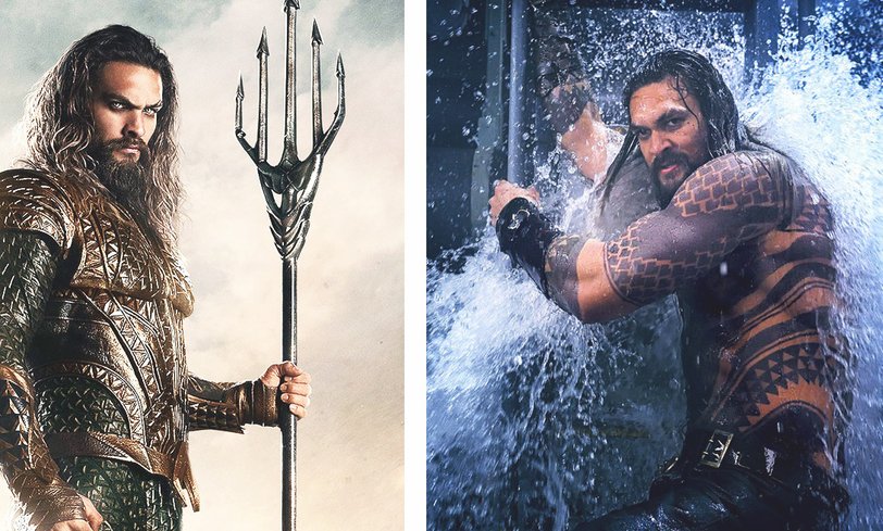 Джейсон Момоа - сила в трезубце Аквамена