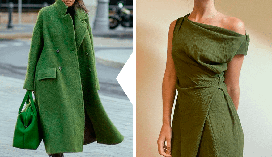 зеленый цвет в 2024