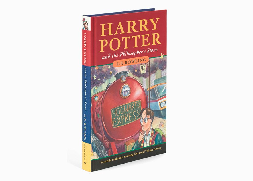 Первое издание книги «‎Гарри Поттер и философский камень» выставят на ...