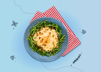 Блюдо дня: спагетти «Овощная карбонара»