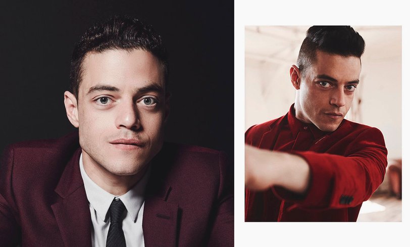 Рами Малек в красном