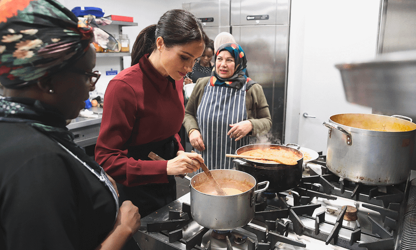 Меган Маркл занимается благотворительностью