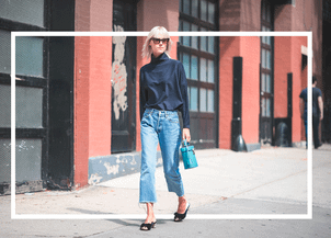 широкие джинсы