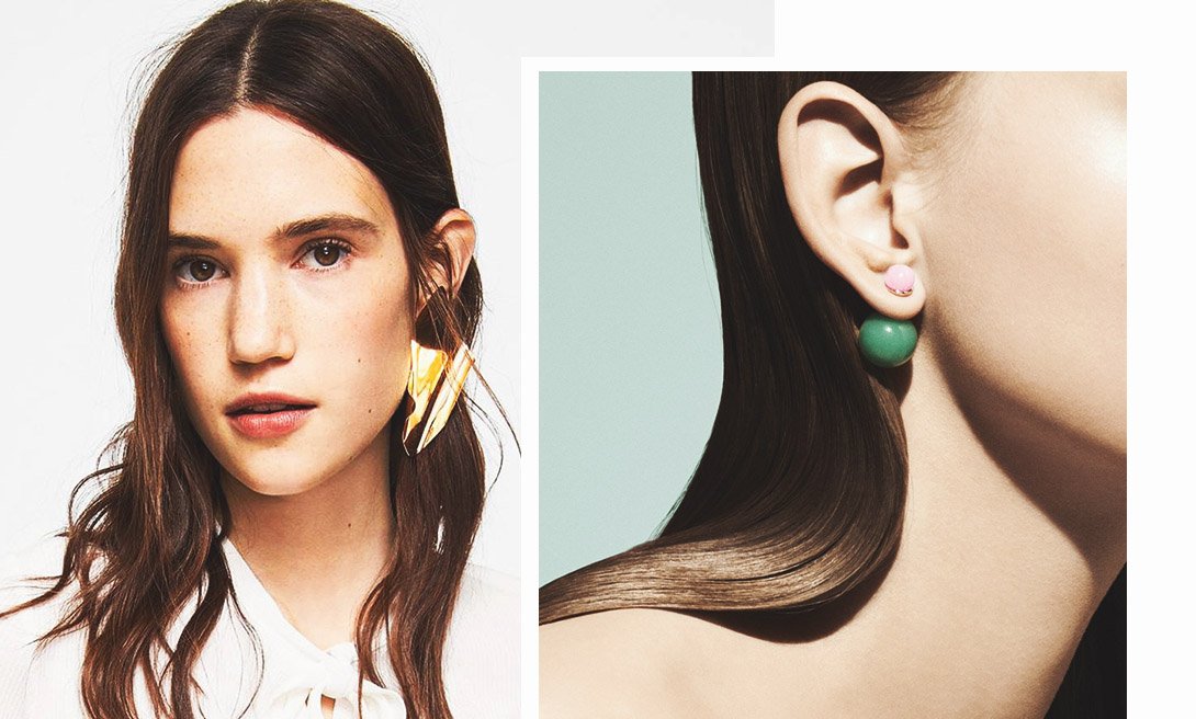 Серьга на одно ухо