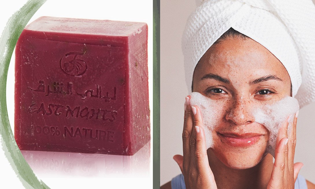 Арабская косметика. Розовое мыло