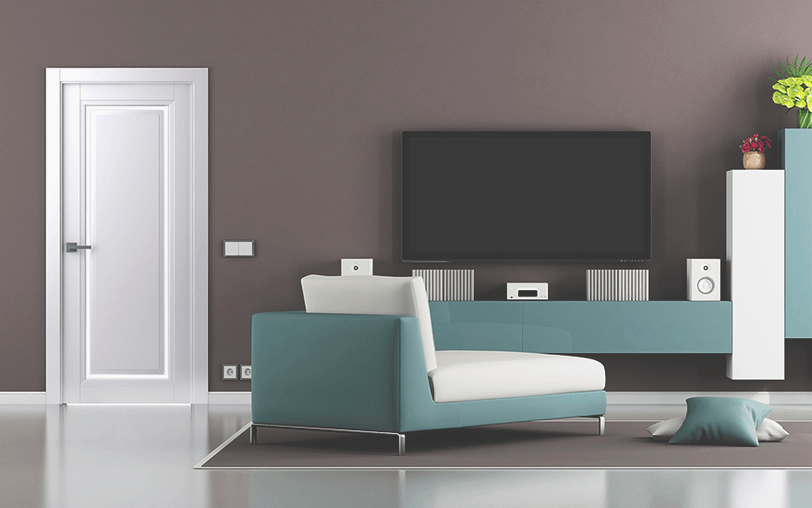 светлые двери в интерьере фото