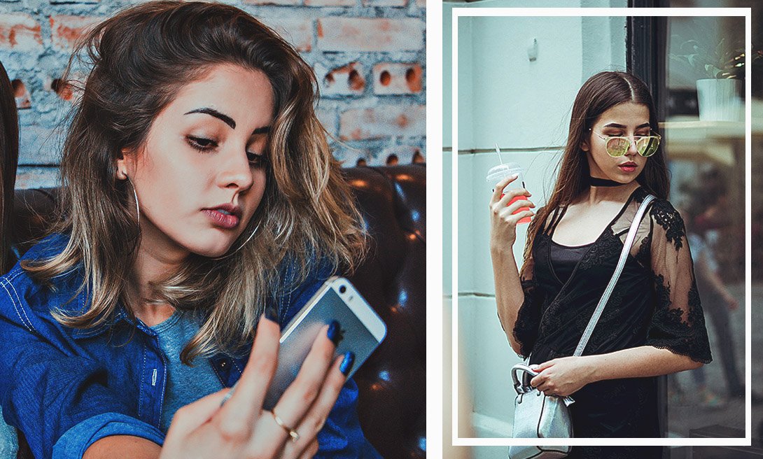 Селфи без двойного подбородка 