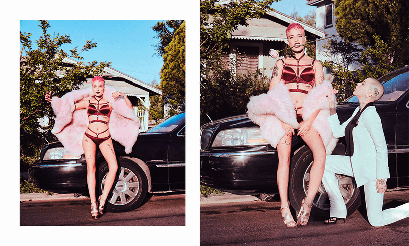 halsey 2017 photoshoots