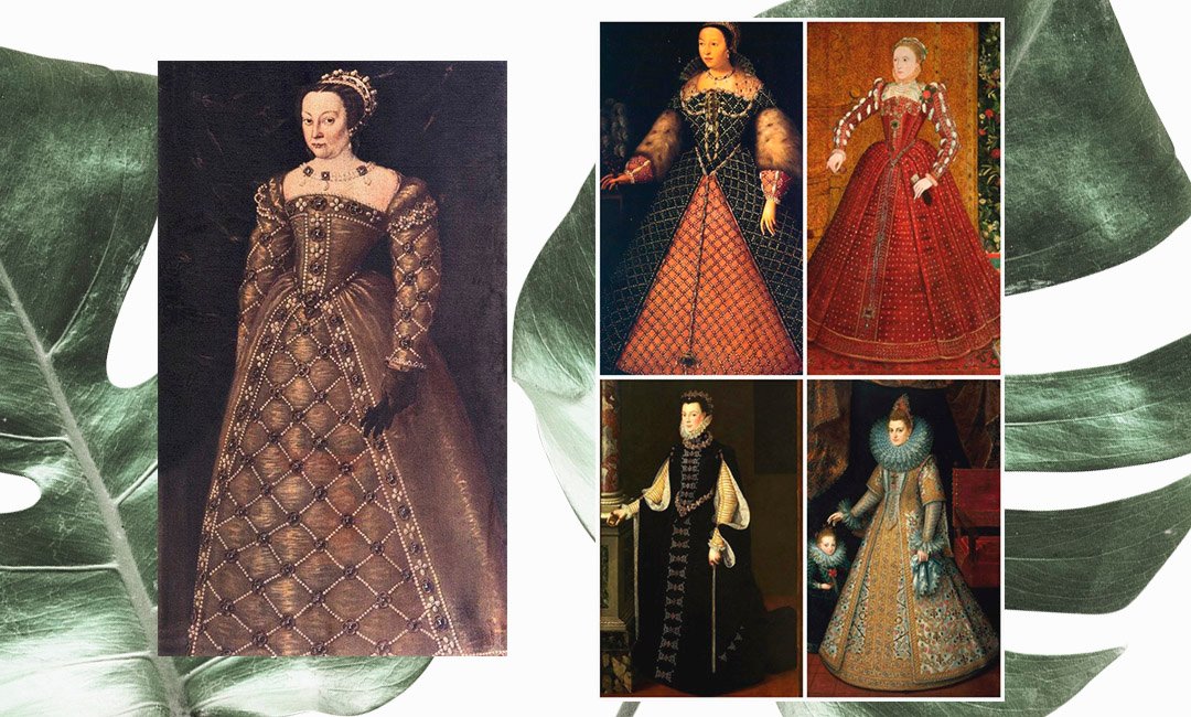 Екатерина Медичи первой кто ввела моду на женские корсеты во Франции
