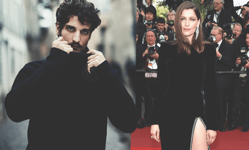 Луи Гаррель и Летиция Каста