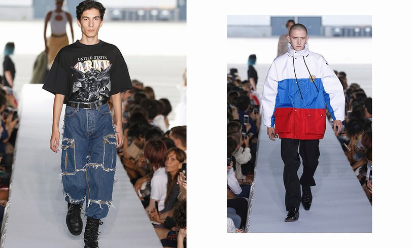 Модный показ Демны Гвасалии