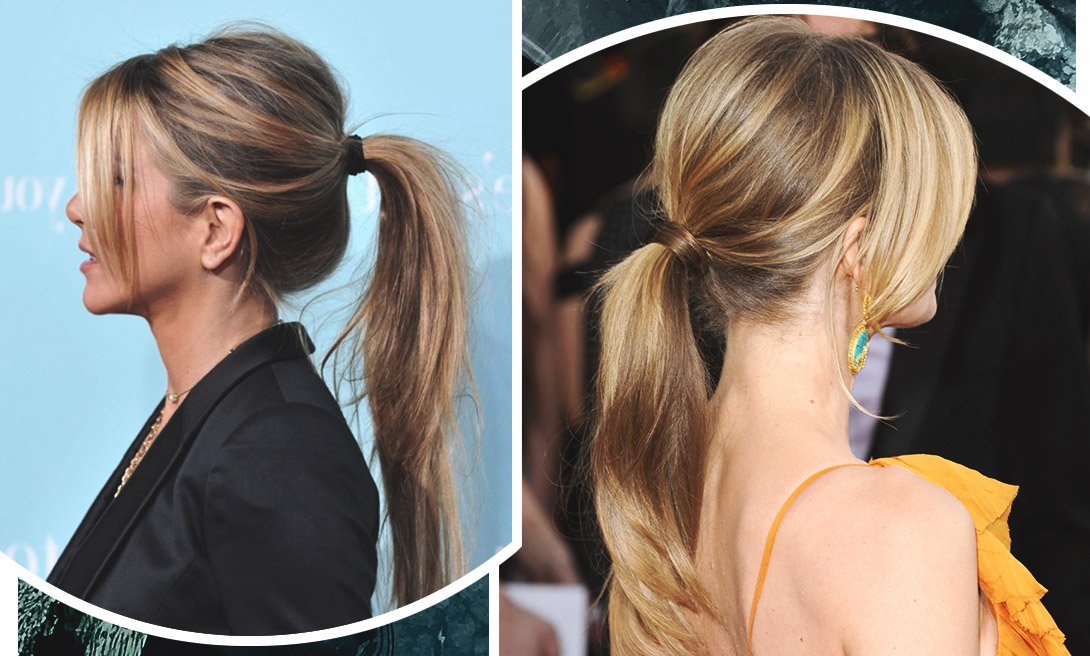 Голливудский хвост - одна из 5 простых причесок, которые можно сделать без фена и расчески