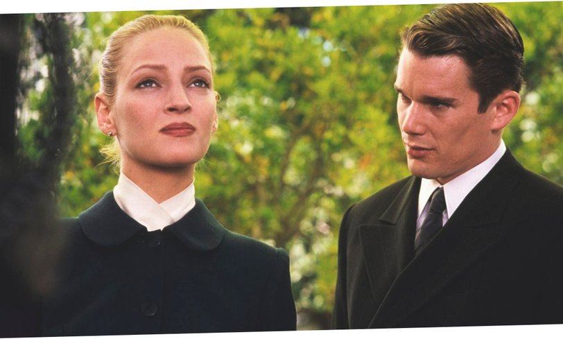 Ума Турман в антиутопии Гаттака, 1997