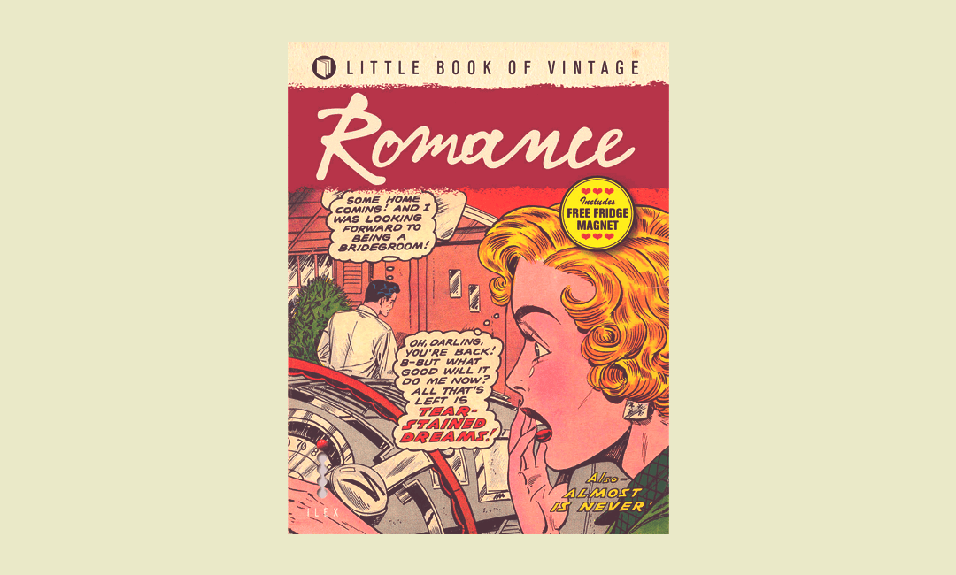 Обложка романтических комиксов о феминистском порно
