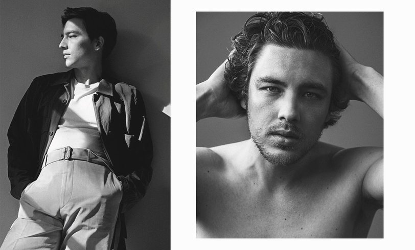 Фотография Коди Ферна с черно-белой фотосессии