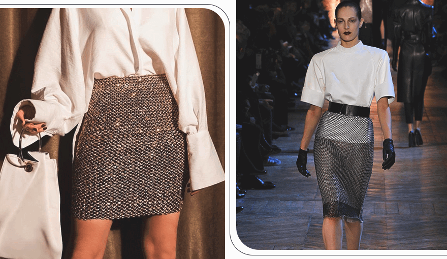 юбка-кольчуга