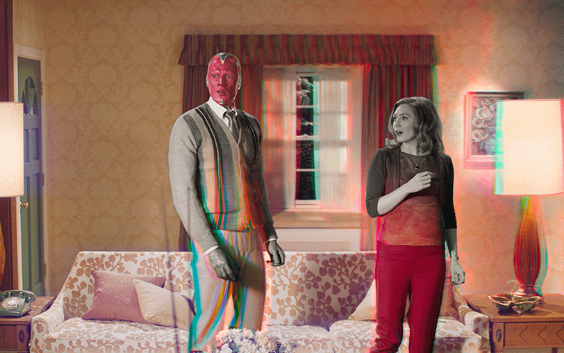 кадр из сериала WandaVsion