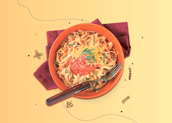 Блюдо дня: паста с лёгким томатным соусом и розмарином