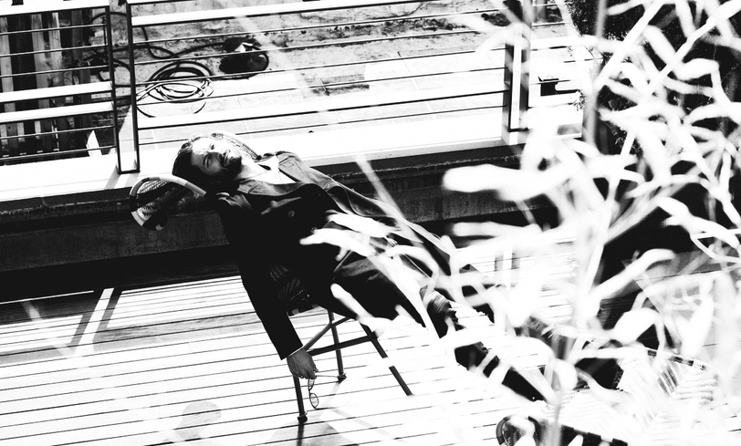 Михиль Хёйсман на отдыхе